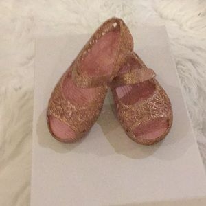 Sparkly crocs